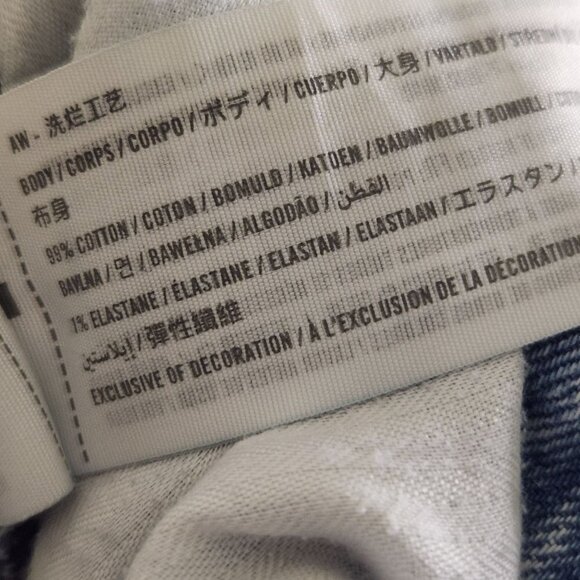 Abercrombie Curve Love The 90s Skin Straight Ultra High Rise Jeans Size 25/0 - Picture 9 of 9